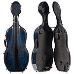 Alpha Universal 3-D Blue 4/4 Cello Case