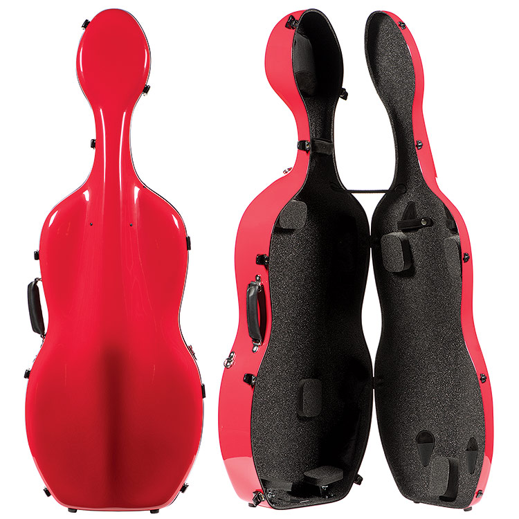 Alpha Universal Red 4/4 Cello Case