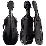 Alpha Alphetta 3-D Black 4/4 cello case