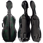 Alpha Alphetta 3-D Green 4/4 Cello Case