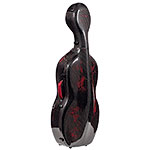Alpha Alphetta 3-D Red 4/4 Cello Case