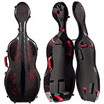 Alpha Alphetta 3-D Red 4/4 Cello Case