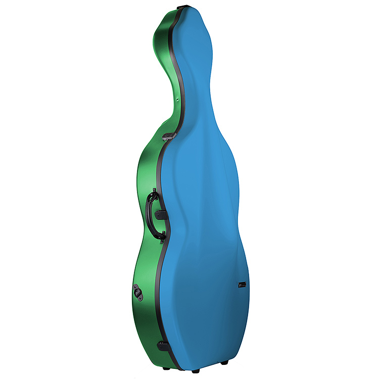 Bam Bonbon Hightech Cello Case, Blue/Green