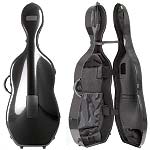 Bam Hightech Adjustable 1002XLC Black Carbon 4/4 Cello Case