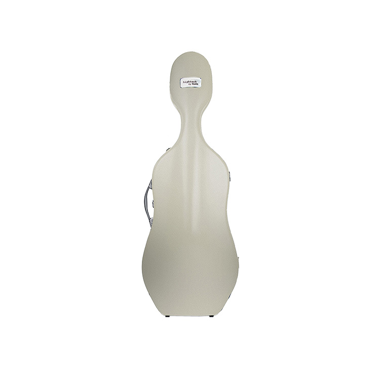 Bam France Supreme Hightech Polycarbonate Cello Case, Champagne with Silver Seal