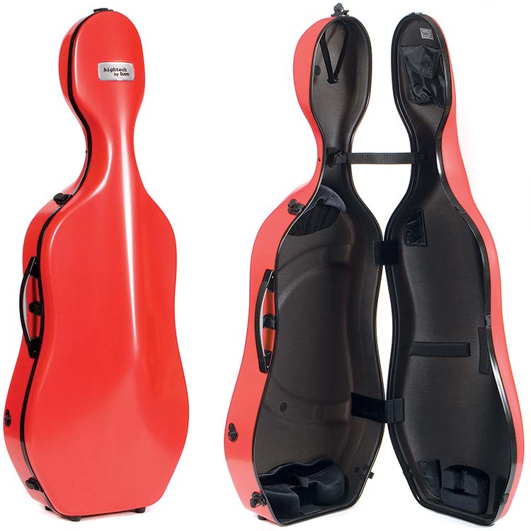 Bam Hightech Slim 1005XLORG Orangey 4/4 Cello Case