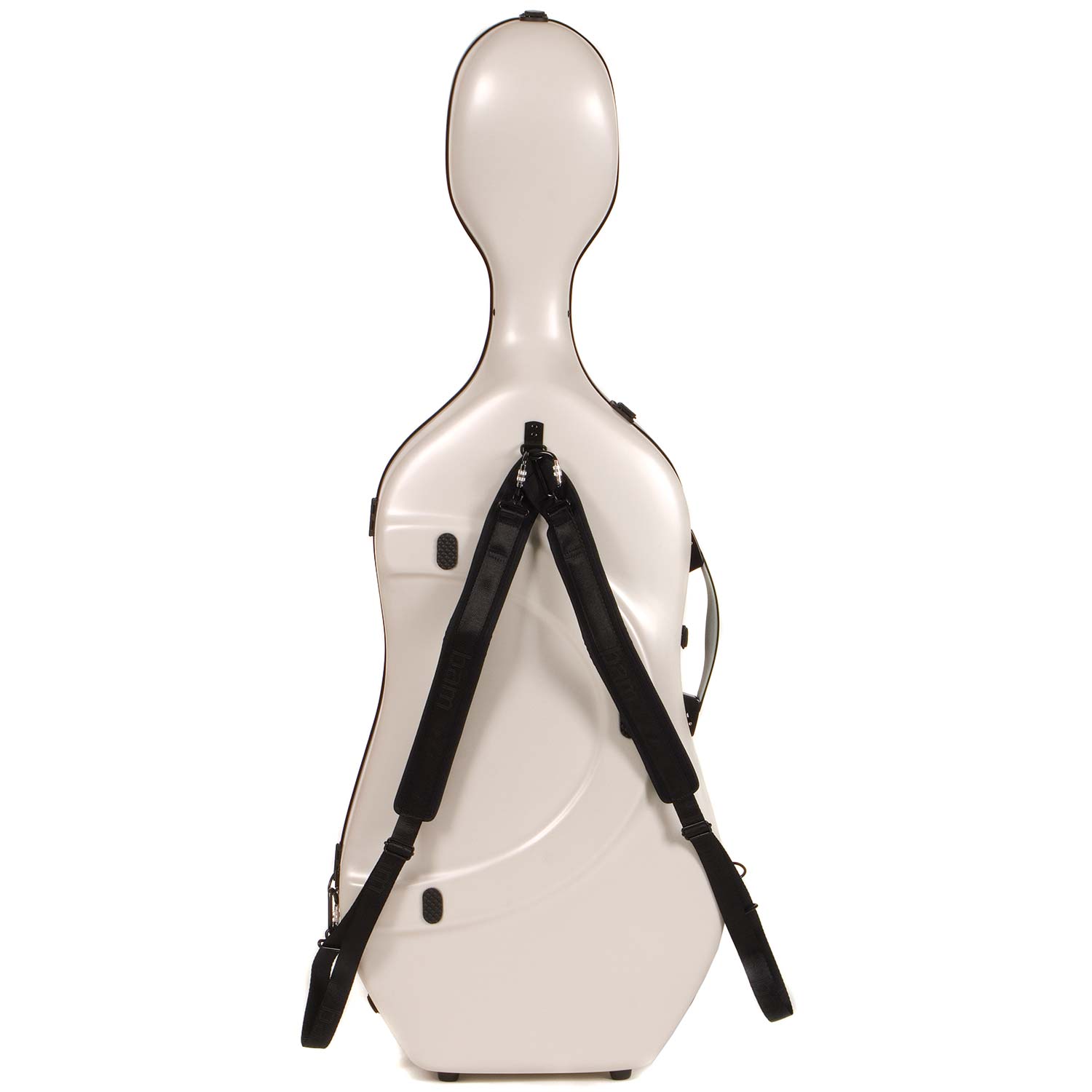 Bam Hightech Slim 1005XLW White 4/4 Cello Case | Carriage Bam Hightech Slim 1005XLW White 4/4 Cello Case | Carriage