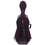Bobelock 2000W Plum Fiberglass 4/4 Cello Case