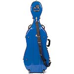 Bobelock 2000W Blue Fiberglass 3/4 Cello Case