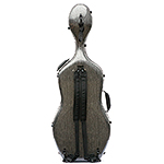 Carlisle Prestige 4/4 Cello Case, Silver Rain with Black interior