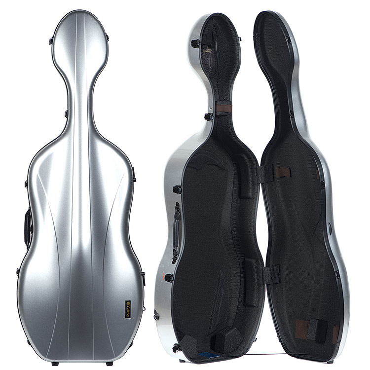 Galaxy Supernova Silver 4/4 Cello Case