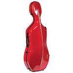 Gewa 341.230 Air 3.9 Red 4/4 Cello Case with Black interior