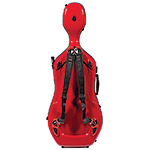 Gewa 341.230 Air 3.9 Red 4/4 Cello Case with Black interior