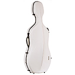 Gewa 341.240 Air 3.9 White 4/4 Cello Case with Black interior