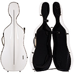 Gewa 341.240 Air 3.9 White 4/4 Cello Case with Black interior