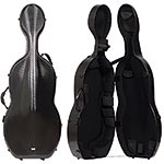 Gewa Pure 4.6 Polycarbonate 4/4 Cello case, Black