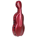 Gewa Pure 4.6 Polycarbonate 4/4 Cello case, Red