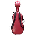 Gewa Pure 4.6 Polycarbonate 4/4 Cello case, Red