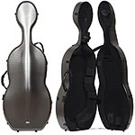 Gewa Pure 4.6 Polycarbonate 4/4 Cello case, Grey