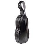 Gewa Pure 4.8 Polycarbonate 4/4 Cello case with wheels, Black