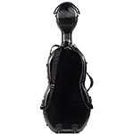 Gewa Pure 4.8 Polycarbonate 4/4 Cello case with wheels, Black