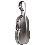 Gewa Pure 4.8 Polycarbonate 4/4 Cello case with wheels, Grey