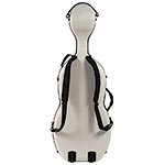 Gewa Pure 4.8 Polycarbonate 4/4 Cello case with wheels, White