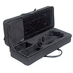 Bam Conservatoire 15 3/4" Oblong Viola Case, Black