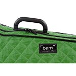 Bam Hoodies Cover for Hightech Contoured Viola Case, Green