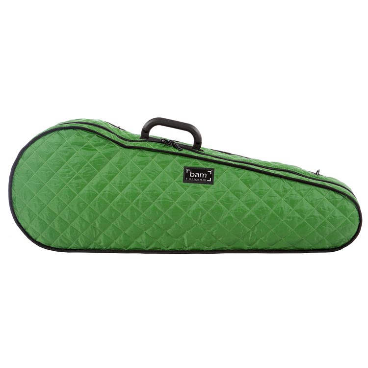 Bam Hoodies Cover for Hightech Contoured Viola Case, Green