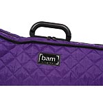 Bam Hoodies Cover for Hightech Contoured Viola Case, Purple