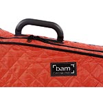 Bam Hoodies Cover for Hightech Contoured Viola Case, Red