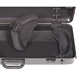 Bam Hightech Oblong Viola Case with Pocket 2202XLC Black Carbon