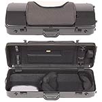 Bam Hightech Oblong Viola Case with Pocket 2202XLC Black Carbon