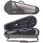 Bam Stylus 5101SN Contoured 16 3/8" Black Viola Case