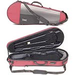 Bam Stylus 5101SR Contoured 16 3/8" Red Viola Case