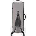 Bam Stylus 5141SG Oblong 16 3/8" Grey Viola Case