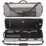 Bam Stylus 5140SG Oblong 15 3/4" Grey Viola Case