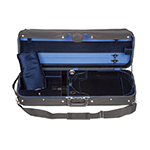 Bobelock 2005 Adjustable Viola Case with Blue Velvet Interior