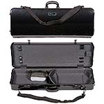 Galaxy Zenith 400SL Oblong Adjustable Black Viola Case with Gray Interior