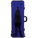 Galaxy Zenith 400SL Oblong Adjustable Blue Viola Case with Gray Interior