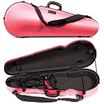 Galaxy Comet 700SL Shaped Adjustable Pink Viola Case with Gray Interior