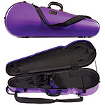 Galaxy Comet 700SL Shaped Adjustable Purple Viola Case with Gray Interior