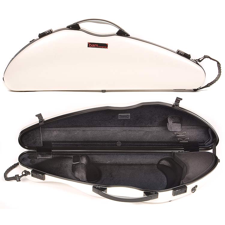 Bam Hightech Slim 2000XLW White 4/4 Violin Case