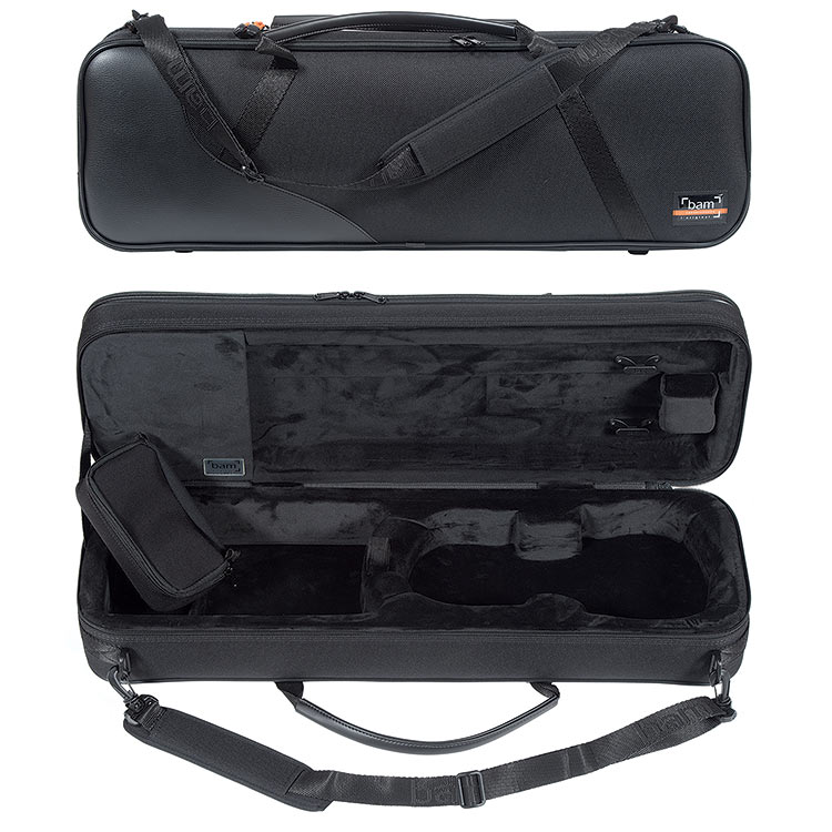 Bam Conservatoire 3/4-1/2 Oblong Violin Case, Black