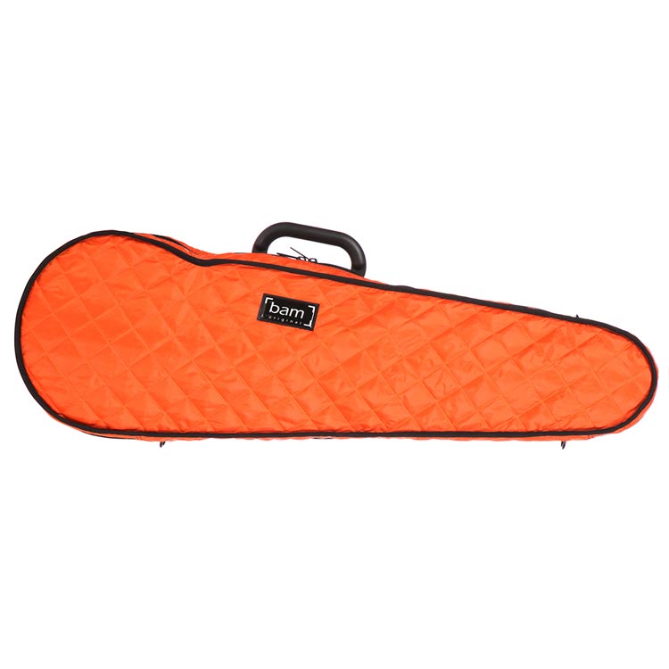 Bam Hoodies Cover for Hightech Contoured Violin Case, Orange