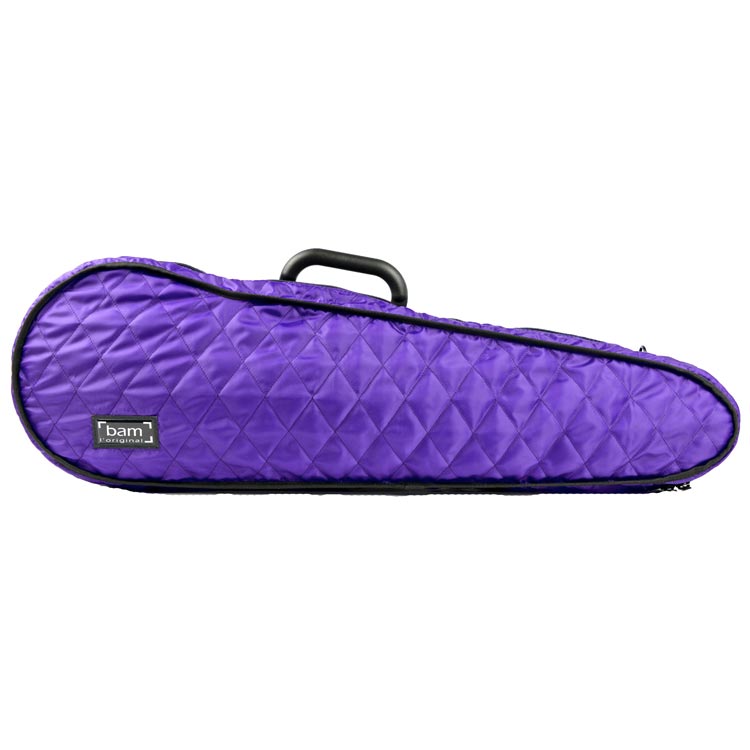 Bam Hoodies Cover for Hightech Contoured Violin Case, Purple