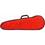 Bam Hoodies Cover for Hightech Contoured Violin Case, Red