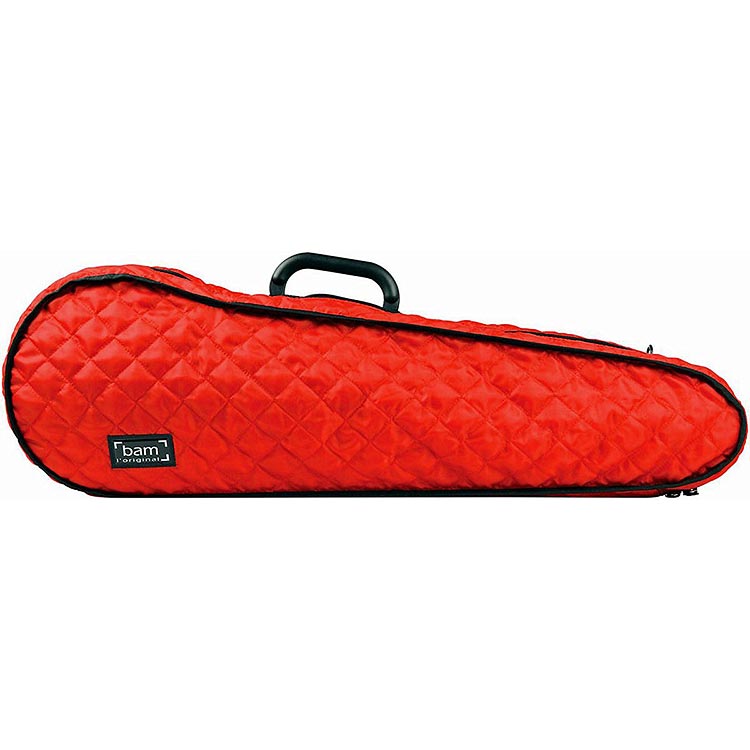 Bam Hoodies Cover for Hightech Contoured Violin Case, Red