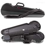 Bam Hightech Contoured 2002XLC Black Carbon 4/4 Violin Case